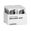 Lezyne Smart Repair Kit Screen 6 SCHLAUCHFLICKEN, 1 Anrauher 1 Reifenflicken Tool Sets, Clear, Set of 34