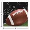 Creative Converting Fall Tailgate Beverage Napkins, 5", Multi-color