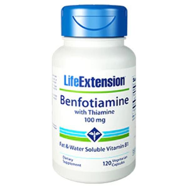 Benfotiamine with Thiamine 100 mg - 120 caps