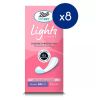 Staydry Lights Normal Liners for Light Incontinence 8 Pack Bundle – 192 Liners