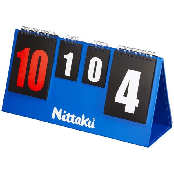 Nittaku Table Tennis Game Scoring Board JL Counter NT-3731 Depth 5.1 x Width 16.1 x Height Approx. 8.1 inches (13 x 41 x 20.5 cm) (when in use), Weight: 21.2 oz (600 g)