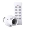 DEWENWILS Remote Control Bulb Socket E26 E27 Wireless Light Switch Kit