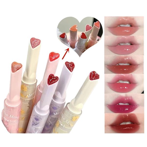 Cute, High Coloring and Melting Lip Makeup, Skin Tone, No Makeup Crushing, Tinted Feel, Long Lasting, Long Lasting, All Day Long, Uneven Skin Tone, Won't Peel Off, Glossy (04# Guababobo Color)