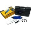 Rivet Gun Adapter For Grill Blind Riveting Tool Setter Kit 6 Nosepieces Riveter