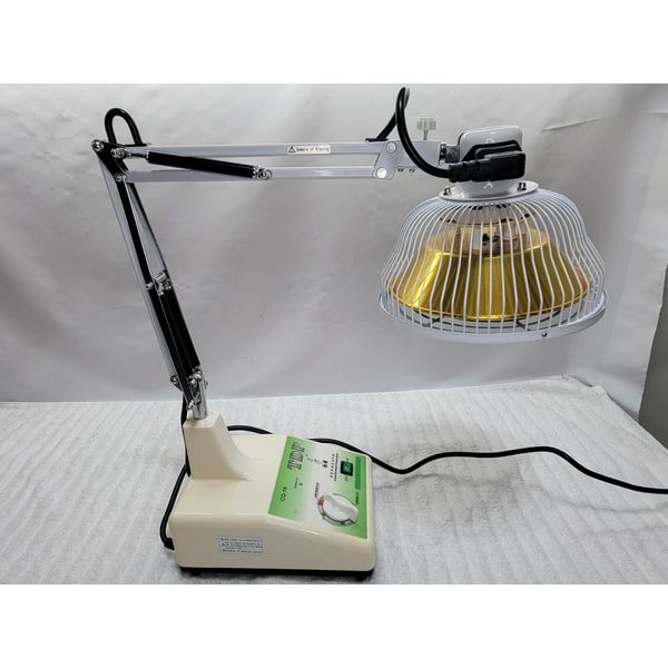 DeskTop TDP CQ-18 Far Infrared Heat Lamp for Mineral Therapy Joint Pain TESTED