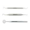 Dental Tartar Scraper and Remover Set, SS