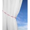Ideal Textiles Alan Symonds Twinkle Cable Crystal Beaded Curtain Tie Back, Pink, Pair