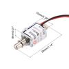 uxcell Solenoid Mini Solenoid Valve, Solenoid Push-Pull Type, DC5V, 1A, For Share Charging Points