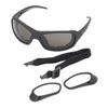 Body Specs MT-4 Black Frame Matt Frame with Rx Cup Sunglass