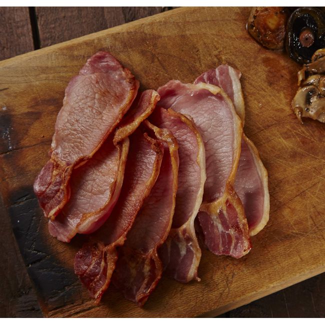 Port of Lancaster Smokehouse English Dry Cured Smoked Back Bacon (200g)