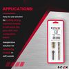 E-Z Hex Thread Repair Kit for Soft Wood Flanged Threaded Inserts 8-32 x 10mm, Drill, Installation Tool