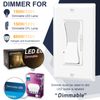 Decora Dimmer Light Switch Single Pole / 3-Way - LED / 600W Incandescent 12Pack