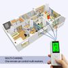Wireless Temperature Controller, Remote Control Detect Temp, Digital Plug in Thermostat Outlet Built in Temp Sensor, Heating & Cooling for A/C, Fans, Heaters (1 Controller with 2 Receiver)
