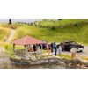 NOCH 14263 H0 L- C Minis Event Pavilion Construction Kit