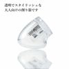 Kutsuwa RS030CL HiLINE Pencil Sharpener, 2 Blades, Clear