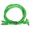 UDG Ultimate Cable (RCA Straight - RCA Angled) Green 3m