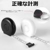 Anboli Tape Measure 6.6 ft (2 m), One Hand Operation, Automatic Winding
