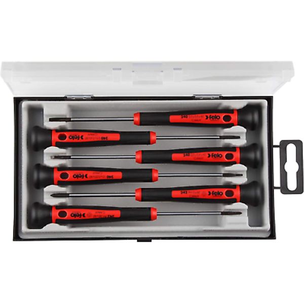 6 Pc Slotted & Phillips Precision Screwdriver Set