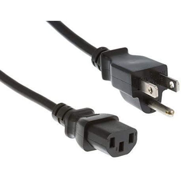 LKPower AC in Power Cord Outlet Socket Cable Plug Lead Compatible with Amprobe DM-II PRO Electrical Data Logger/Recorder