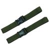Webbing Strap with Quick Release Buckle, Pack of 2 (Olive Green, 50cm)