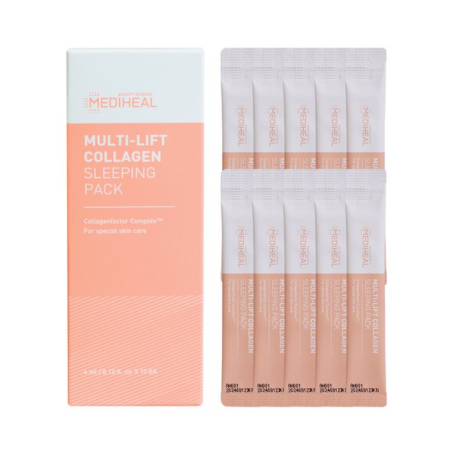 [Clearance] Mediheal Multi Lift Collagen Sleeping Pack 4ml x 10 sheets