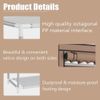27 Pairs Shoe Rack Organizer 9-Tier Stackable Shoe Storage Cabinet Space Saving