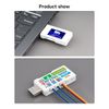 Waveshare RP2350-GEEK Development Board, Based On RP2350 Microcontroller, with 1.14inch 65K Color LCD, USB Debugging Downloader, with White Plastic Case