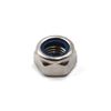 304 Stainless Steel Metric Hex Lock Nut M14 Nylon Insert 10 Pack