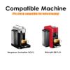 Stainless Reusable Coffee Pod Capsule Cup 230ml For Nespresso Vertuoline ENV135