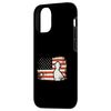 American Flag USA Law Enforcement State Trooper Case for iPhone 12/12 Pro