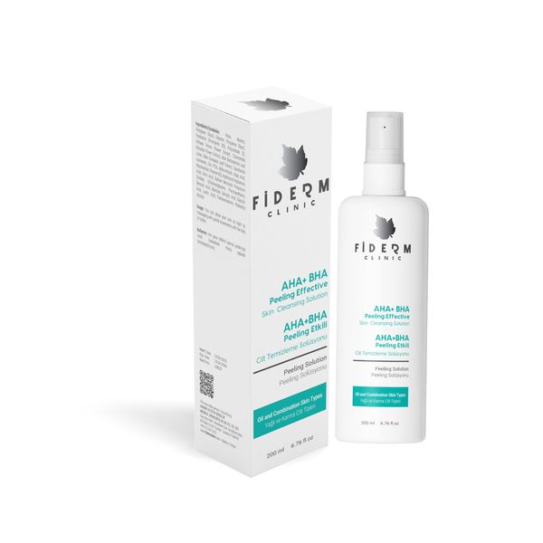 AHA+BHA Peeling Solution, Skin Cleansing Treatment, 6.76 fl oz