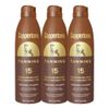 Coppertone Tanning Sunscreen Spray, SPF 15 Broad Spectrum Tanning Sunscreen, Water Resistant Sunscreen, 5.5 Oz, Pack of 3