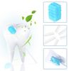 (50 Pack) Disposable Mouth Swabs Sponge - Unflavored & Sterile Oral Swabs Dental Swabsticks for Mouth Cleaning(Contains tooth powder)