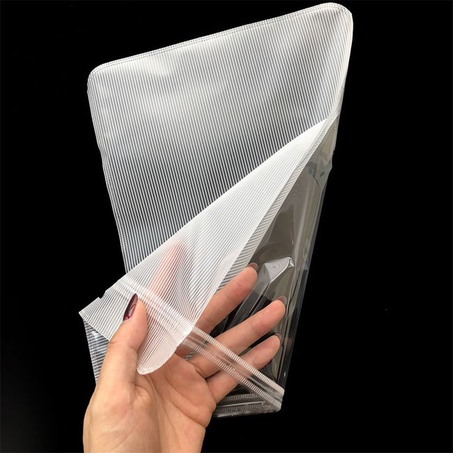 Large Sizes PP Plastic Bag Ziplock Phone Accessories Bag With Butterfly  Hole Clear Front Mylar Packag Bag For Earphone USB Cable - AliExpress