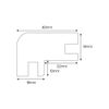 Solid Oak Stair Nosing Profile Flush Fit 18mm Pre Finished 900mm Long