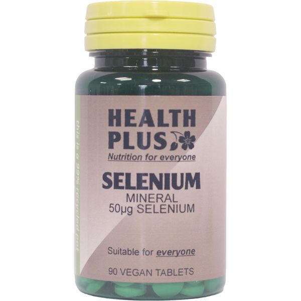 Health Plus Selenium 50µg Mineral Supplement - 90 Tablets