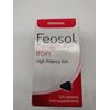 2x Feosol Original Ferrous Sulfate High Potency Iron, Total 240 Tablets 06/2025