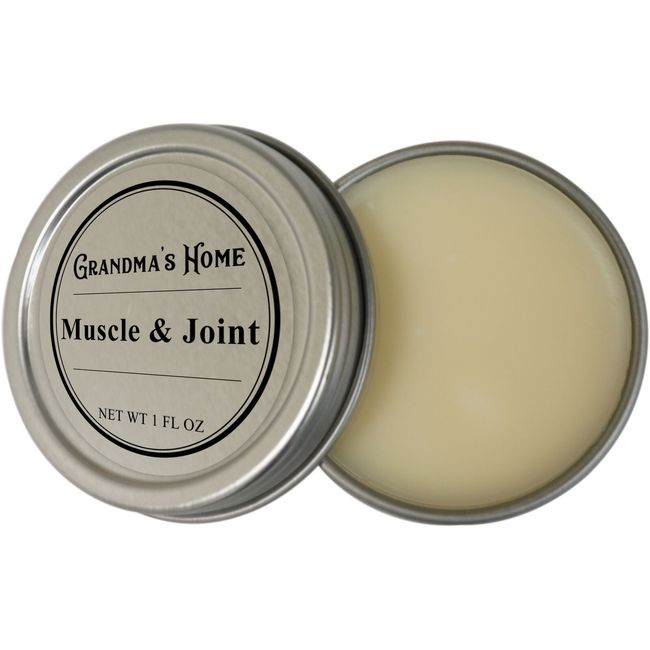 Muscle & Joint Pain Relief Salve by Grandma's Home All Natural Formula