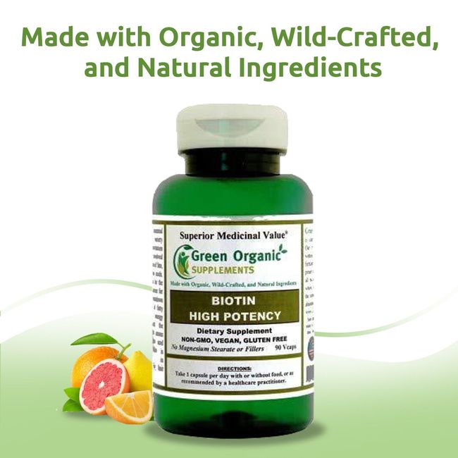 Green Organic Supplements' Biotin