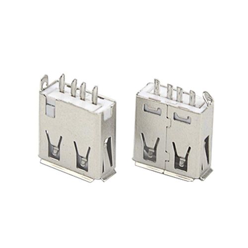 XINGYHENG 100PCS USB Standard Port Female Solder 4Pin Plug Soldering Jacks Connector