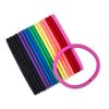 Scunci Multicolor No Damage Hair Elastic Ties, 18ct