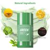 Green Tea Mask Stick for Face, 2 Pack Green Tea Deep Cleanse Mask, Blackhead Remover with Green Tea Extract, Face Moisturizing, Brightening for Men and Women
