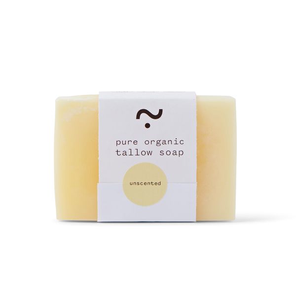 Fierce Nature - Pure Organic Tallow Soap (Unscented) - 80g