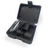 Autojack O2 Oxygen Sensor Socket Set, 5 Piece Wrench Remover Tool, Thread Chaser Set, Removing and Installing on Cars & Vans, Includes Plastic Case