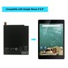 Vvsialeek BOP82100 Replacement Battery Compatible with Google Nexus 9 8.9" Tablet with Toolkit