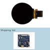 VSDISPLAY 2.8 inch 480X480 IPS MIPI 330nit Circle LCD Screen and mini 40 pins Controller Board