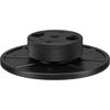 Manfrotto 273 Survey Adapter converts Standard Tripod Column to Large Platform with 5/8" Thread (#3428)
