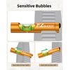 EZshoot Scope Leveling Kit High Precision Scope Bubble Level and Universal Magnetic Scope Level Reduce Long Distance Errors Gold