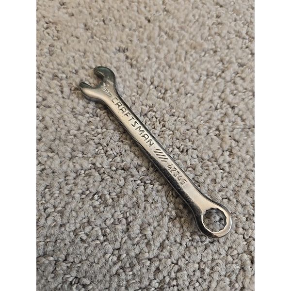 Craftsman 42345 7mm 12pt Combination CMMT Midget Ignition Wrench 
