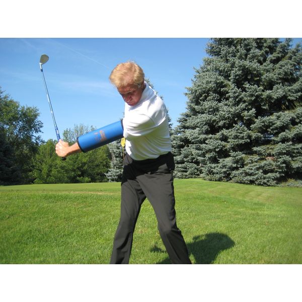 Golf Swing Trainer - Be Better At Impact From The "Straight Arm"-standard size